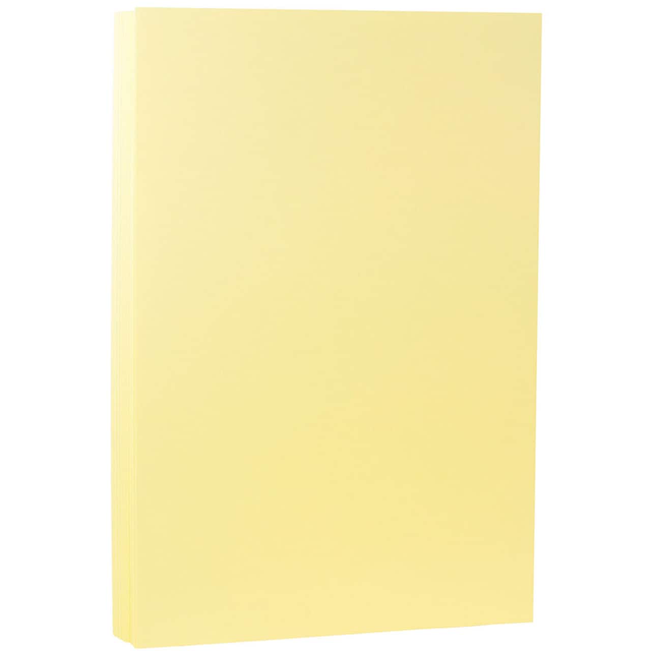 JAM Paper 8.5" x 14" 80lb. Matte Cover Cardstock Pack, 50 Sheets